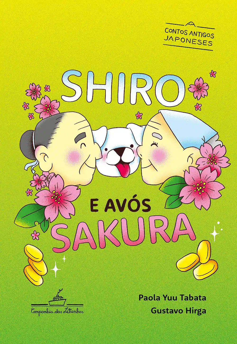 Shiro e Avós Sakura - Contos Antigos Japoneses