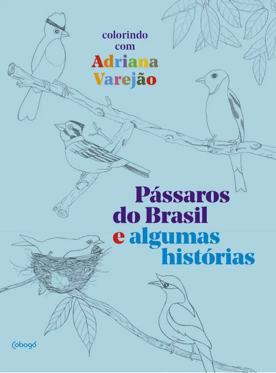 Pássaros Do Brasil e Algumas Histórias - Colorindo Com Adriana Varejão